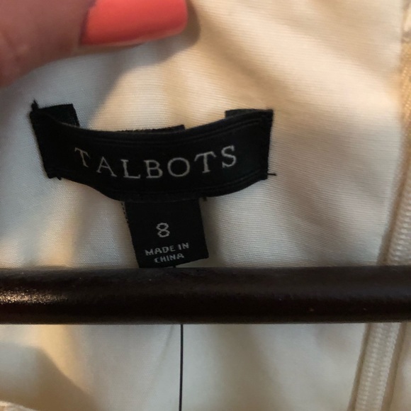 NWT Talbots Lace Sheath Dress - Picture 4 of 6